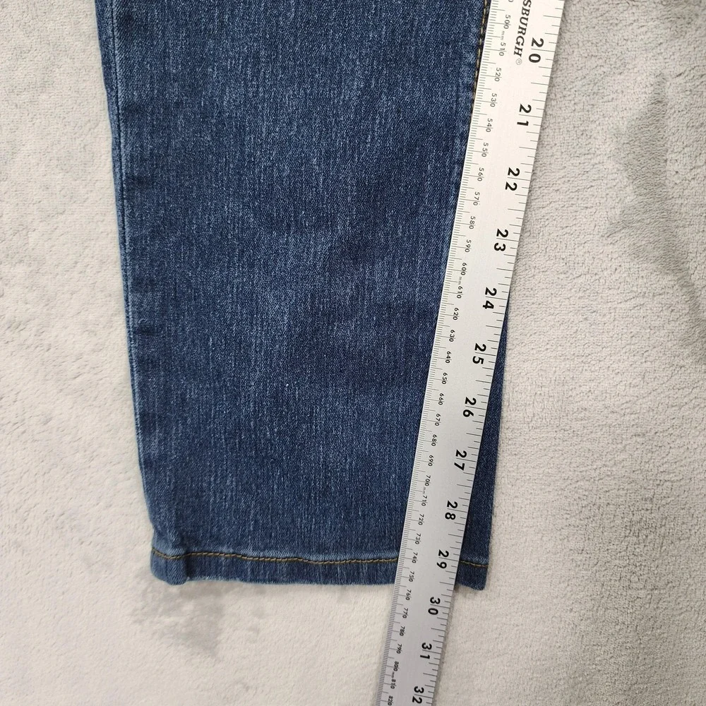 Stitches & Rivets Jeans Mens 32x30 Blue Regular Straight Stretch Denim Casual